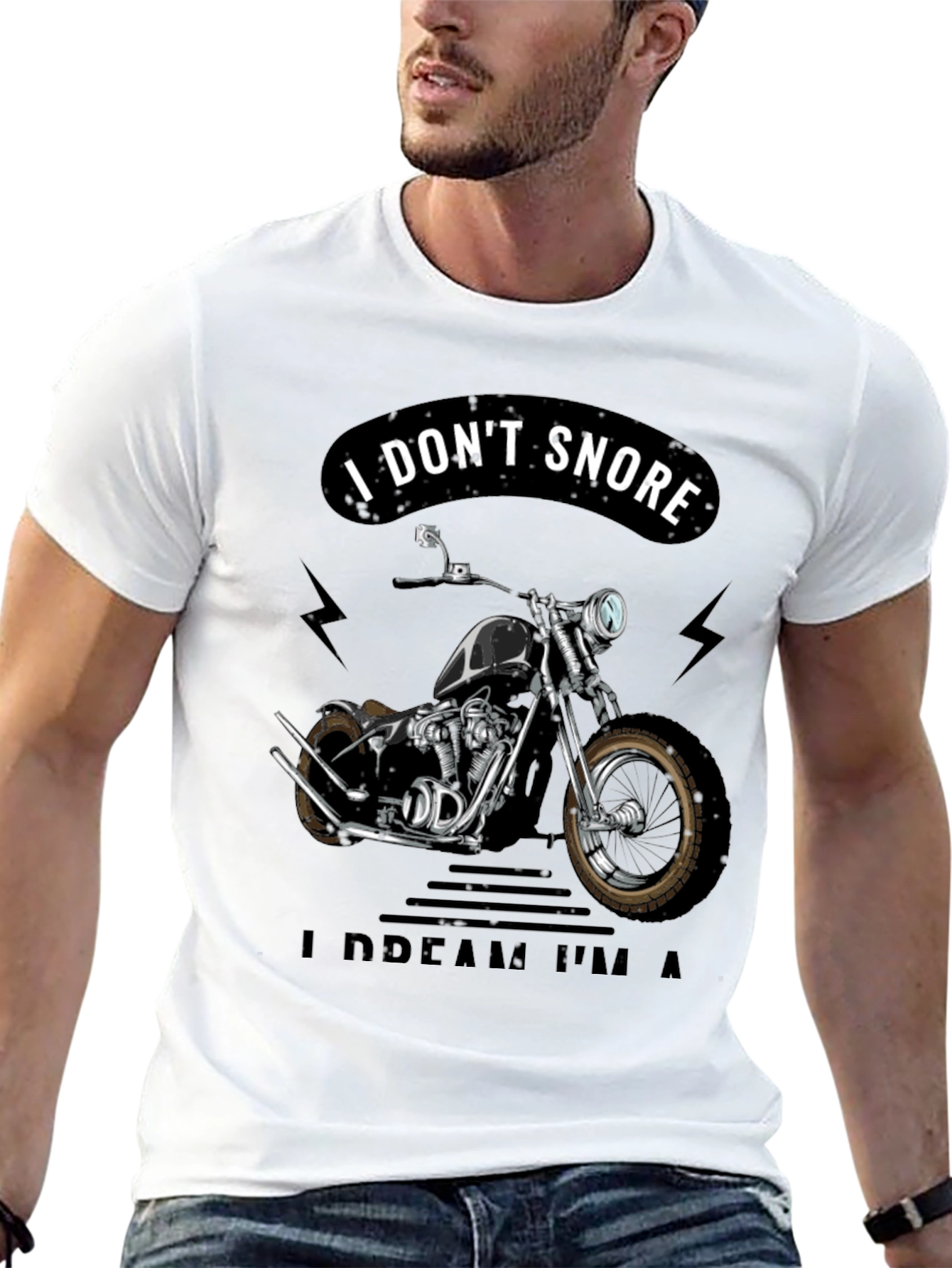 I Dont Snore Motorcycle T-Shirt
