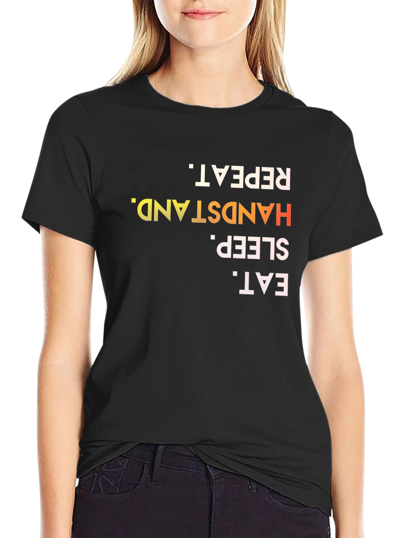 Eat Sleep Handstand Repeat T-Shirt