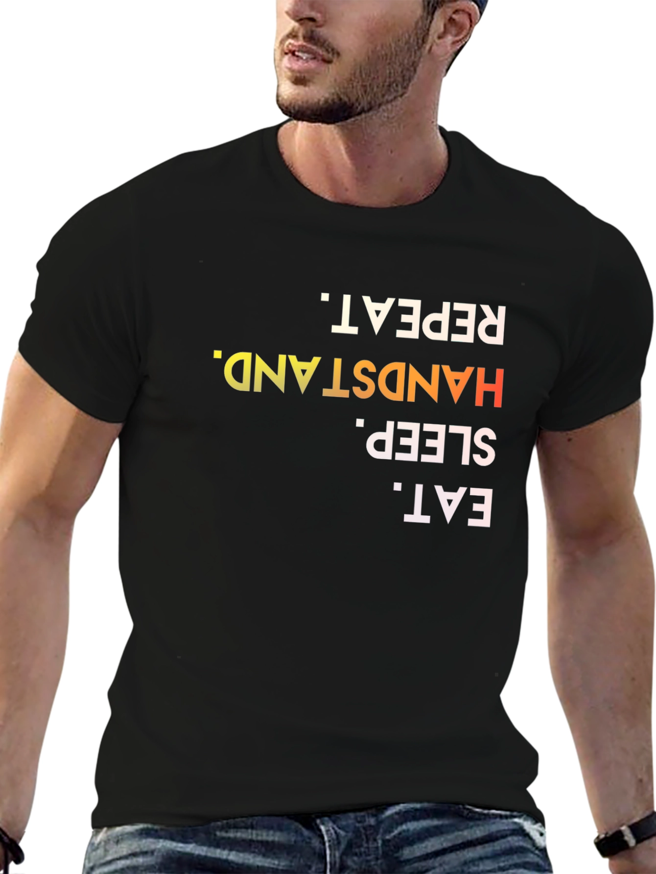 Eat Sleep Handstand Repeat T-Shirt