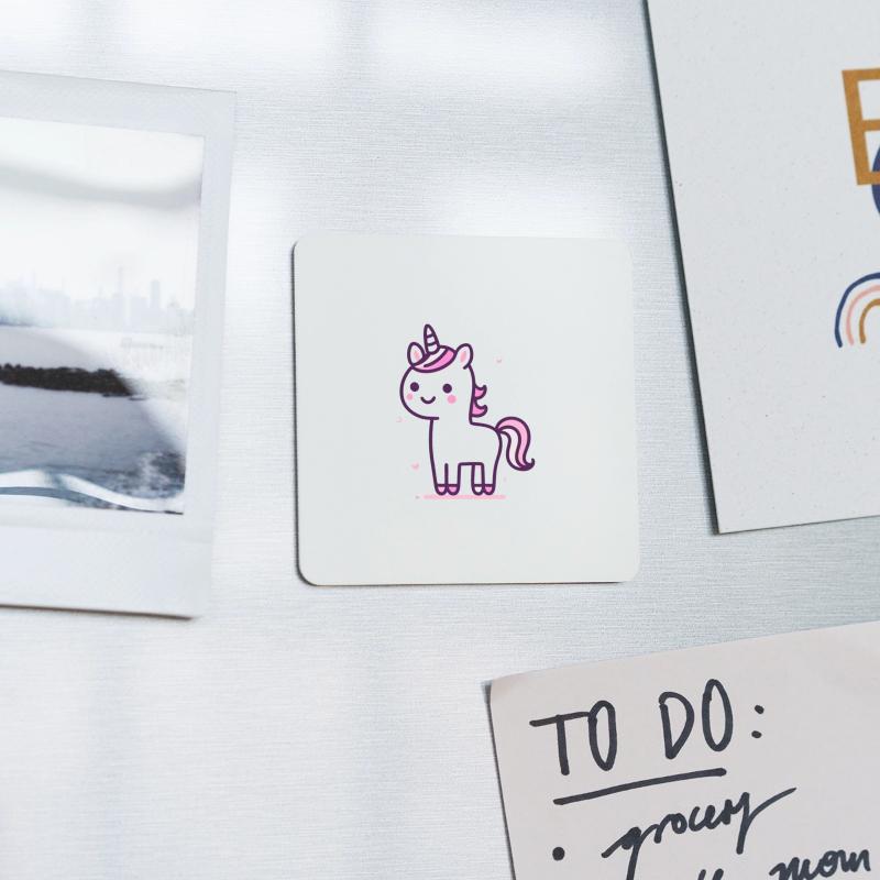 Friendly Stick Figure Unicorn