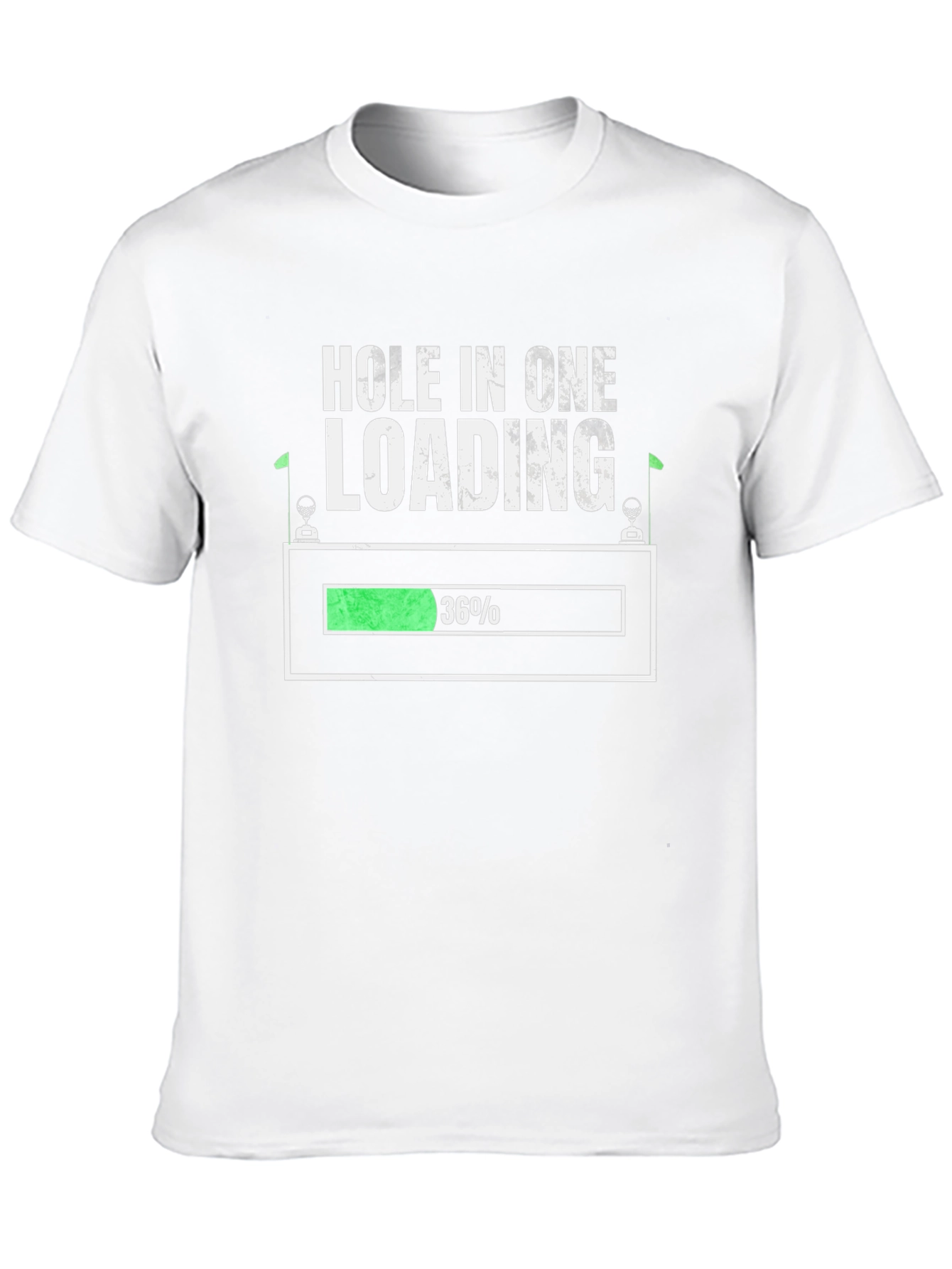 Hole In One Loading T-Shirt Golf Tee