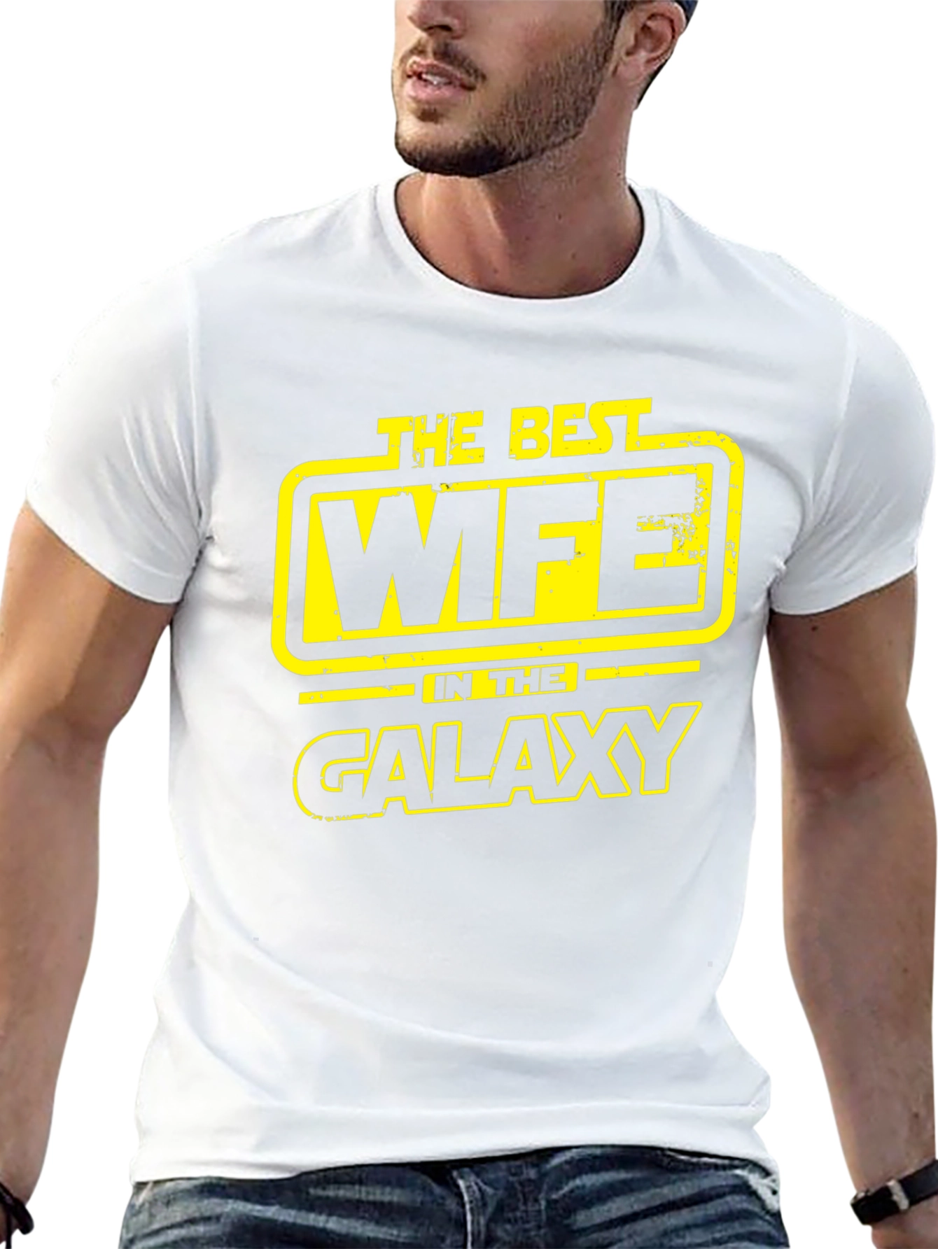 Best Wife in the Galaxy Graphic T-Shirt