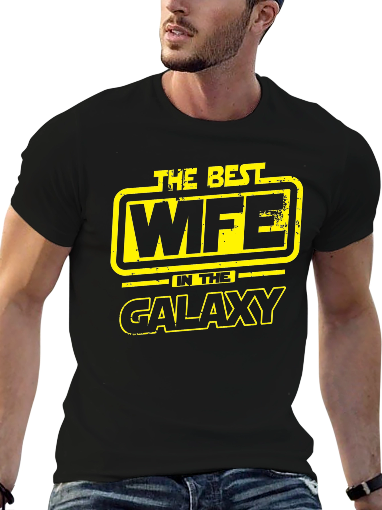 Best Wife in the Galaxy Graphic T-Shirt