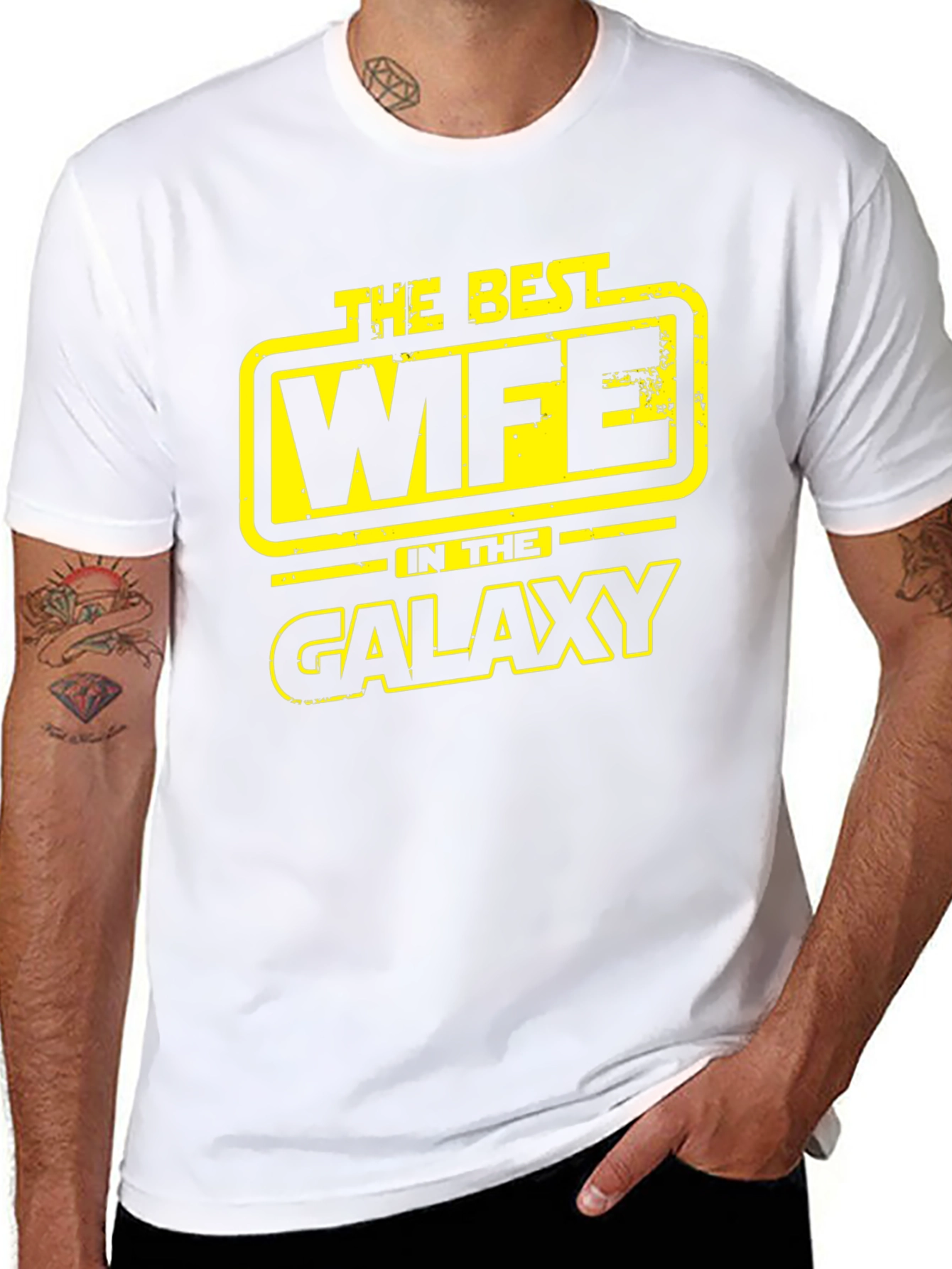 Best Wife in the Galaxy Graphic T-Shirt