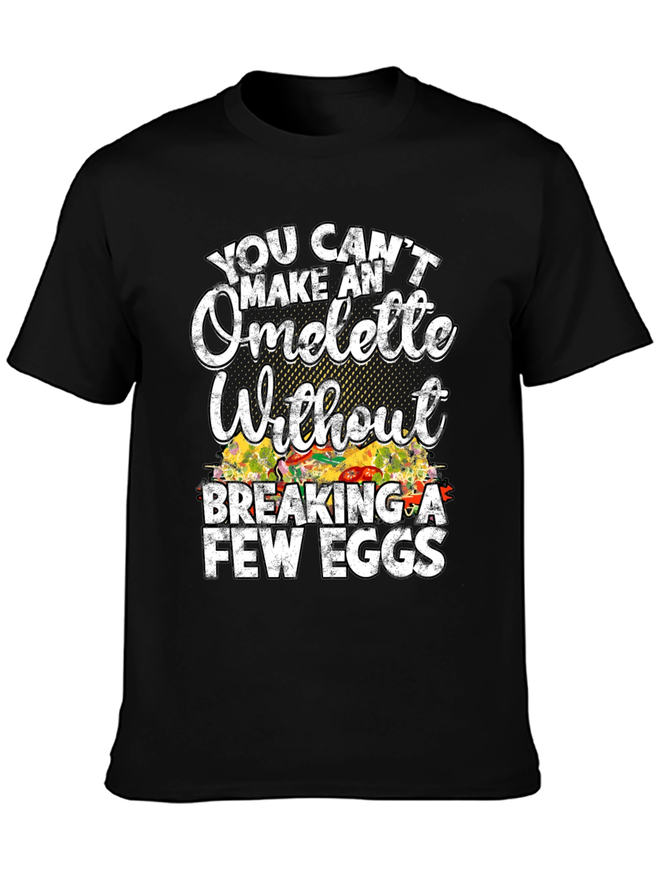 Funny Omelette Graphic T-Shirt - Chef Gift