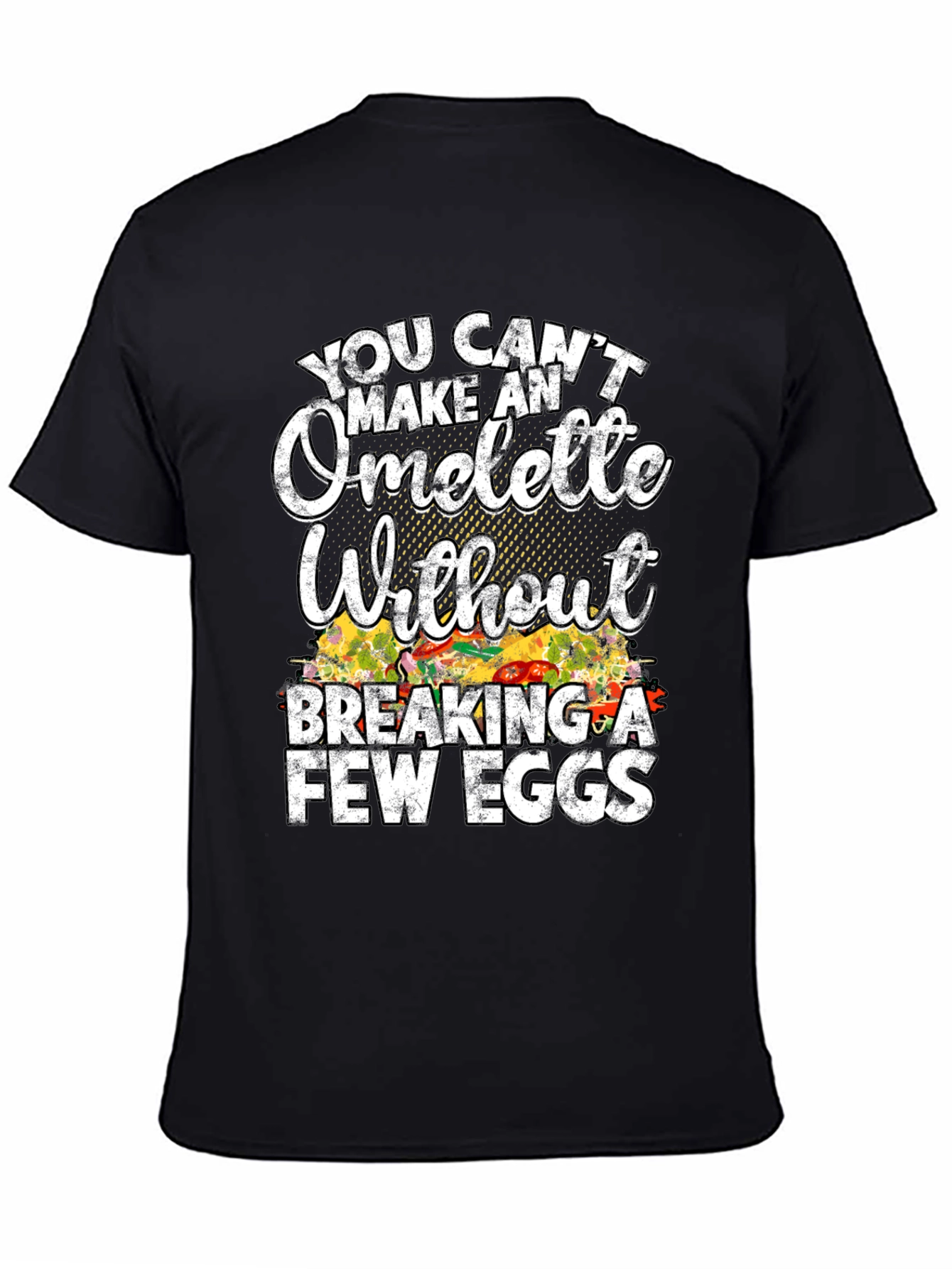 Funny Omelette Graphic T-Shirt - Chef Gift