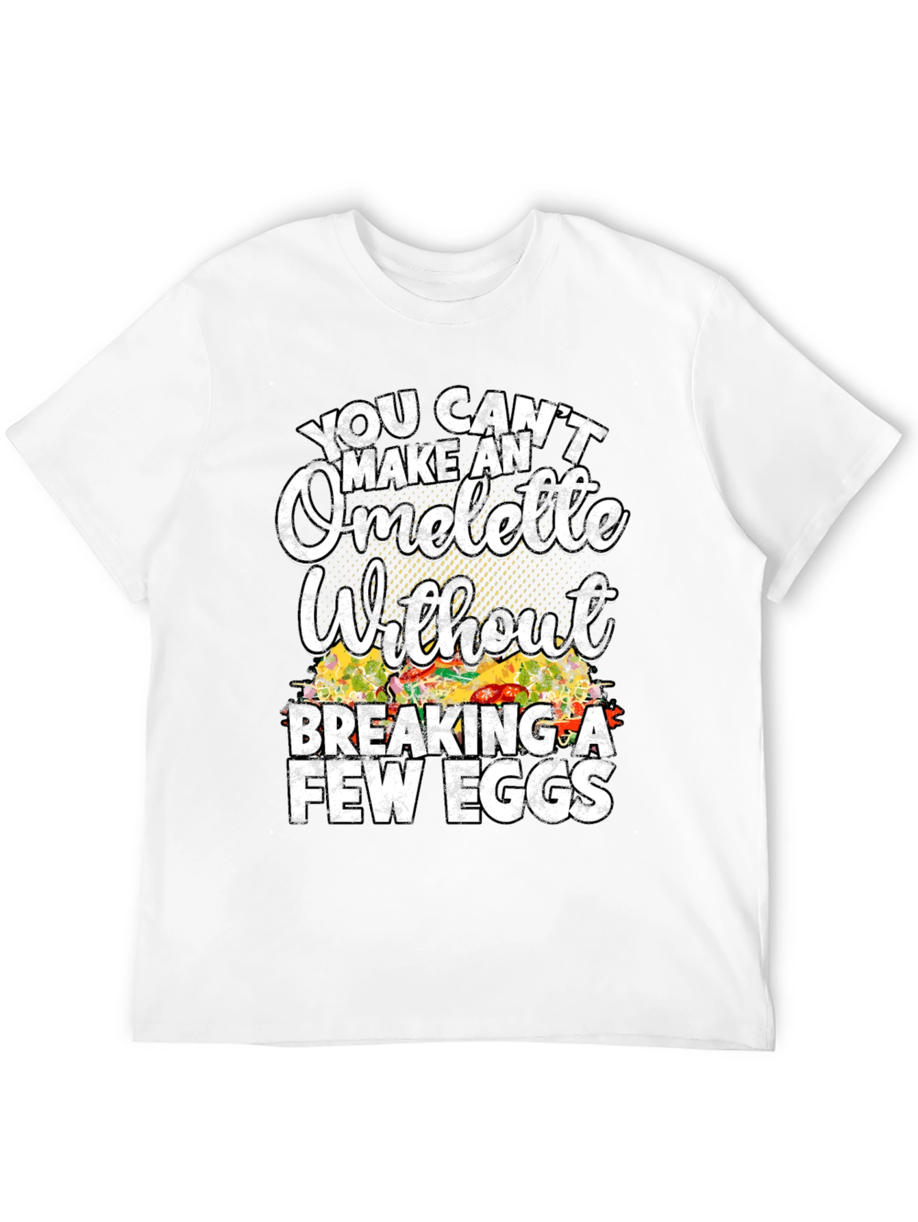 Funny Omelette Graphic T-Shirt - Chef Gift