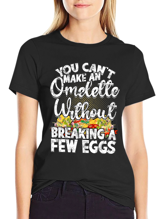 Funny Omelette Graphic T-Shirt - Chef Gift