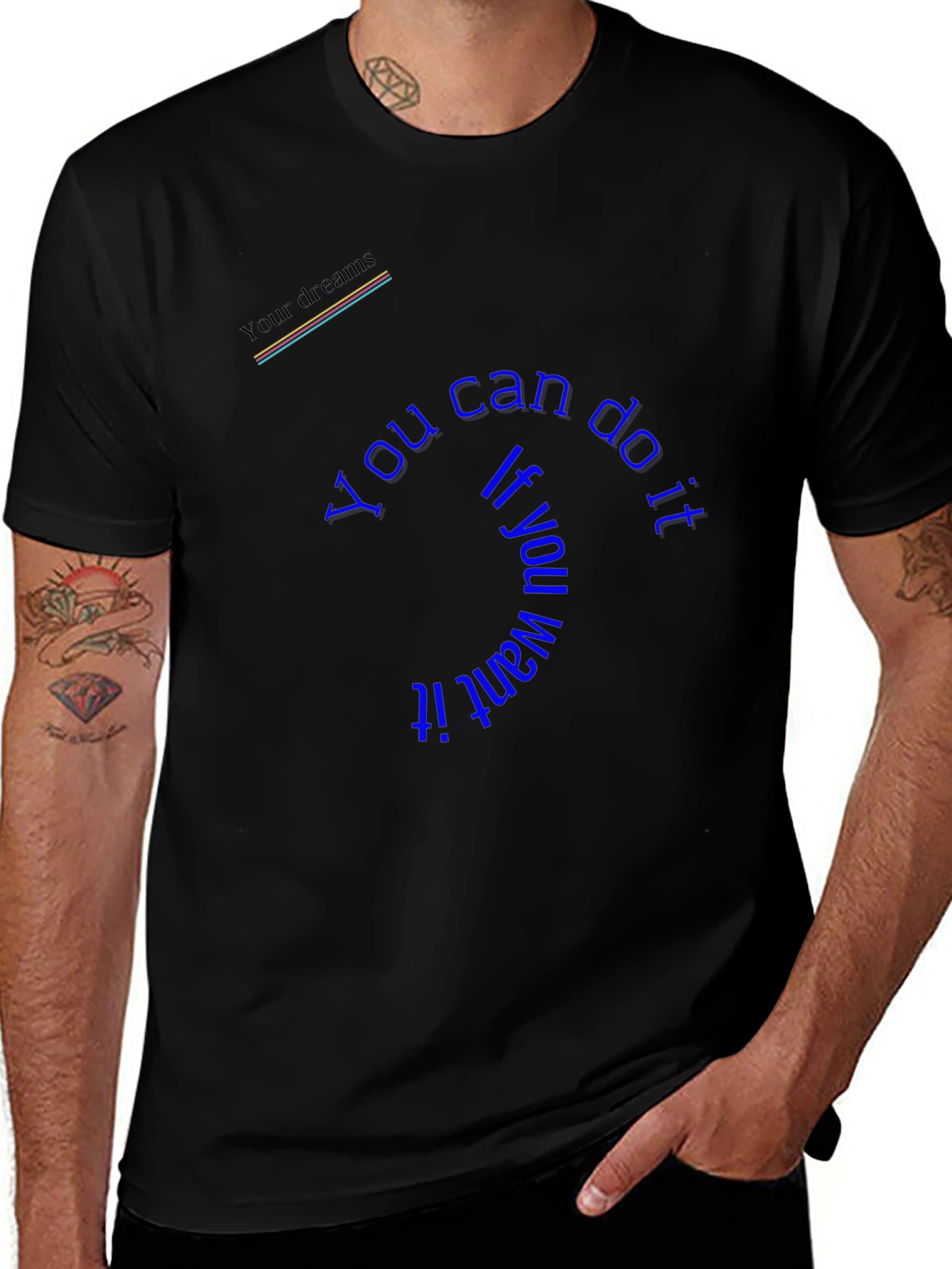 Motivational T-Shirt - You Can Do It