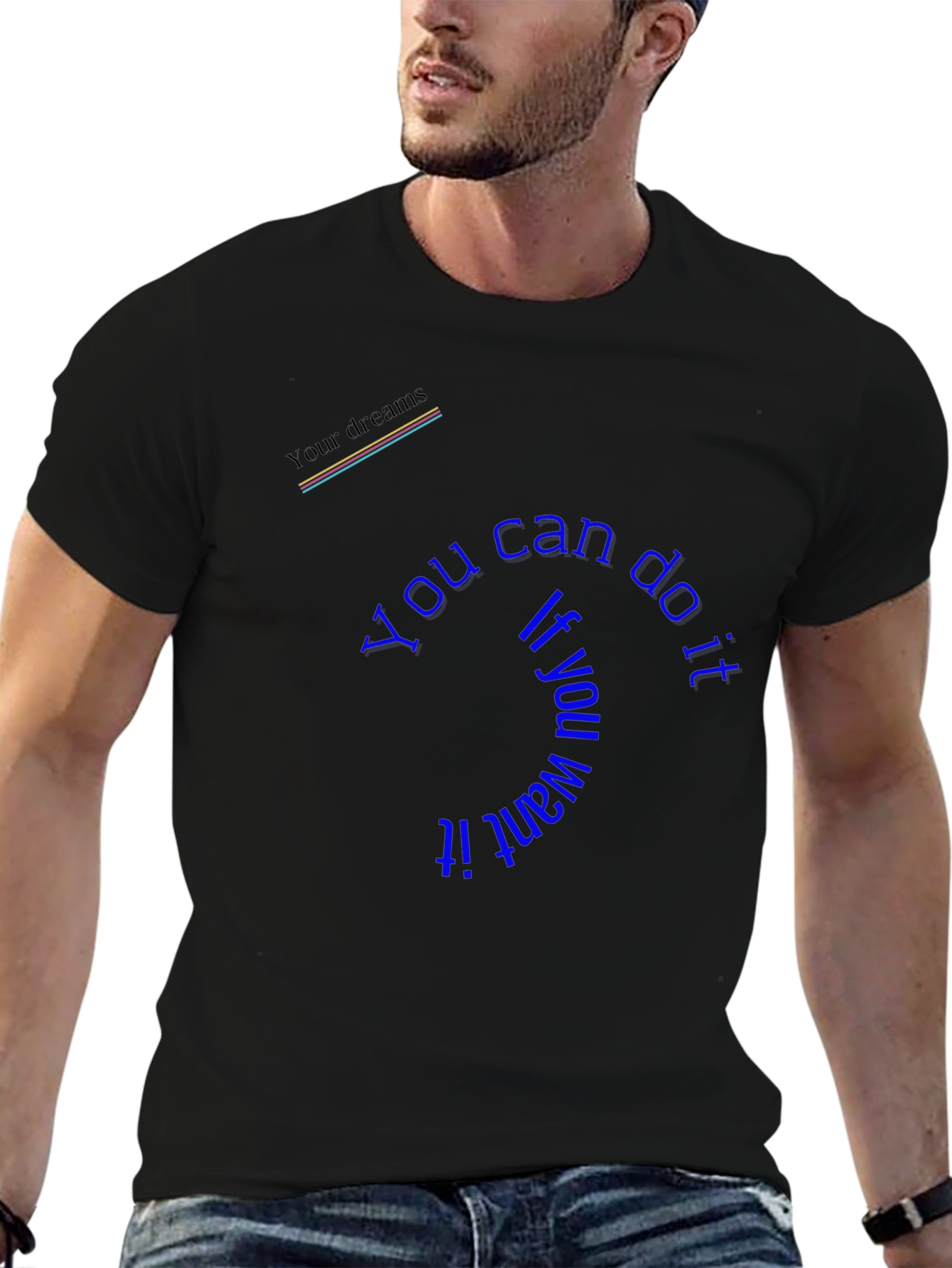 Motivational T-Shirt - You Can Do It