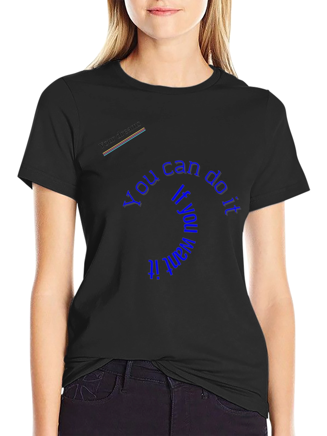 Motivational T-Shirt - You Can Do It