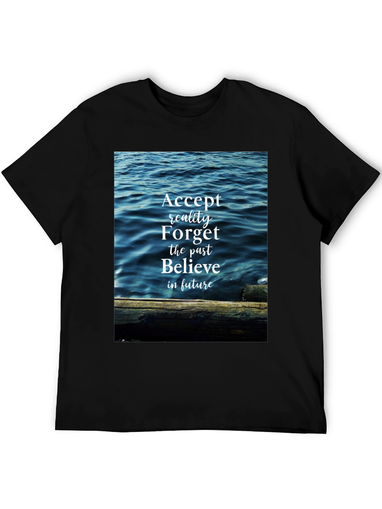 Inspirational Ocean Graphic T-Shirt