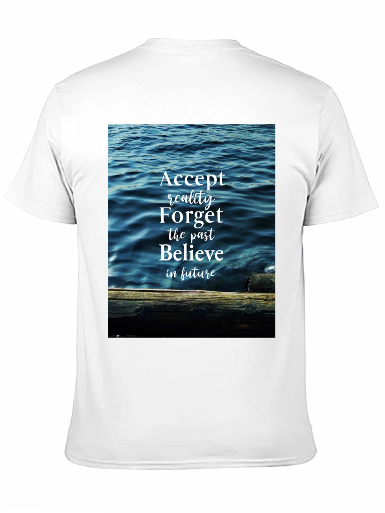 Inspirational Ocean Graphic T-Shirt