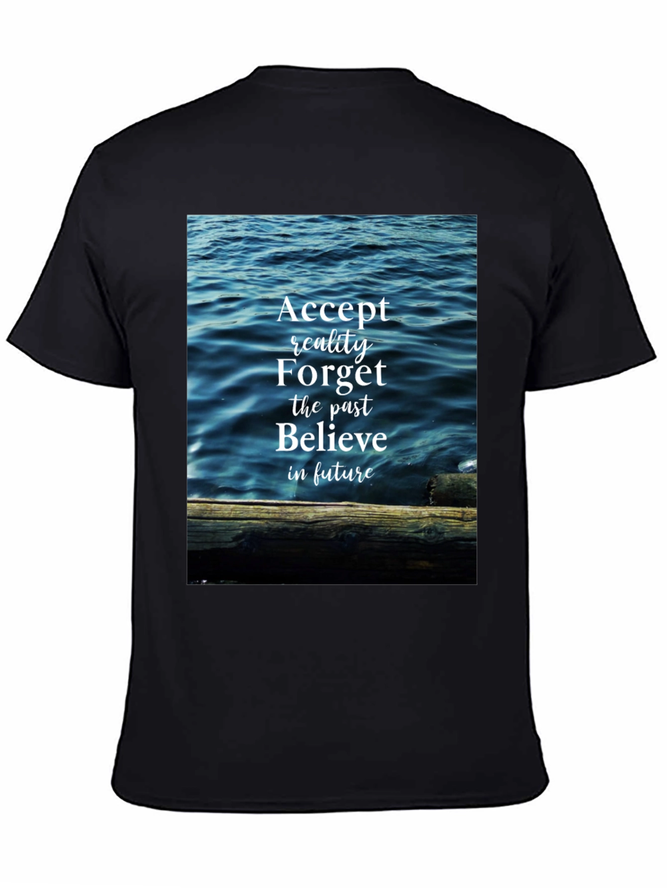 Inspirational Ocean Graphic T-Shirt