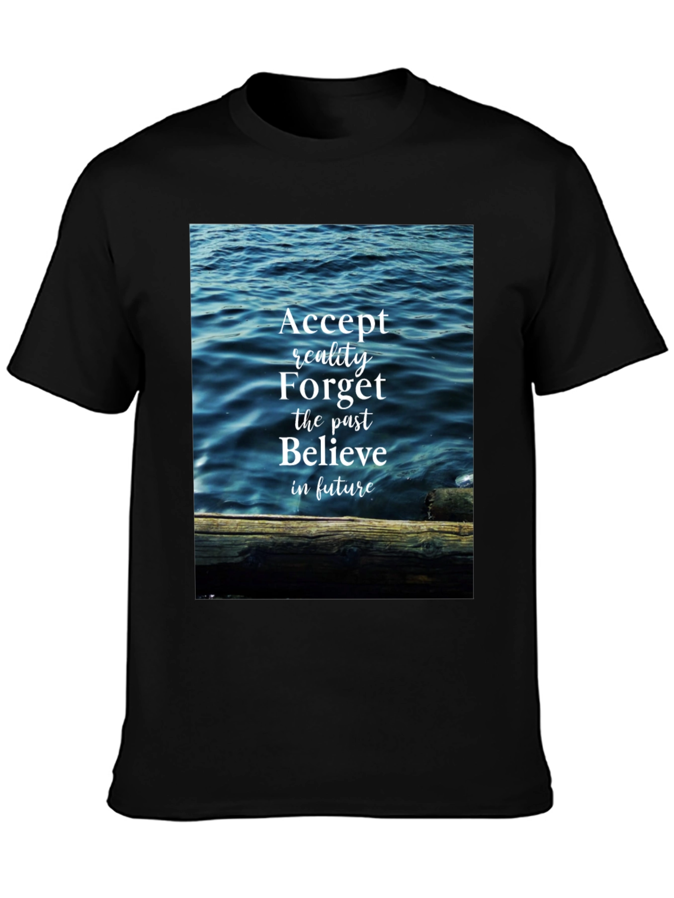 Inspirational Ocean Graphic T-Shirt