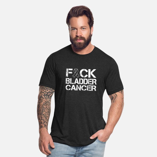 Fuck Bladder Cancer Awareness Ribbon Survivor Gift