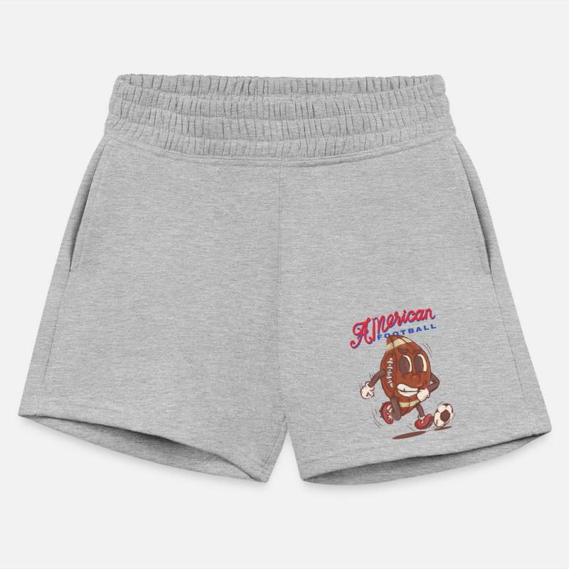 funny american football mascot playing soccer