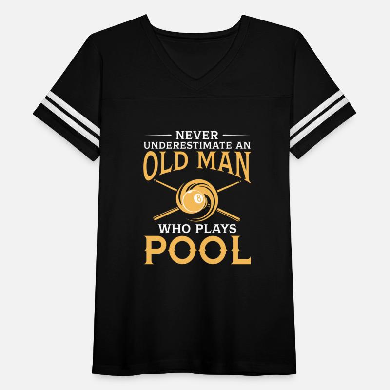 funny An Old Man Who Plays Pool