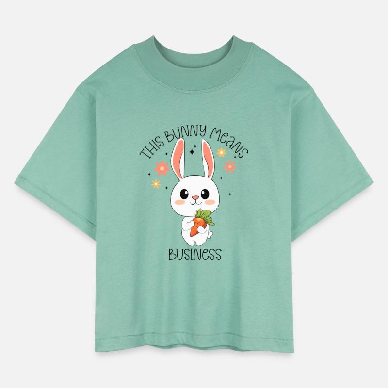 Funny Bunny, Rabbit, Hare art with Black Text Gift