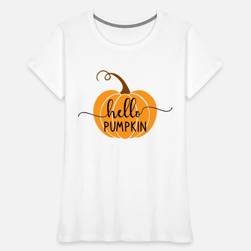 Funny Cute Hello Pumpkin