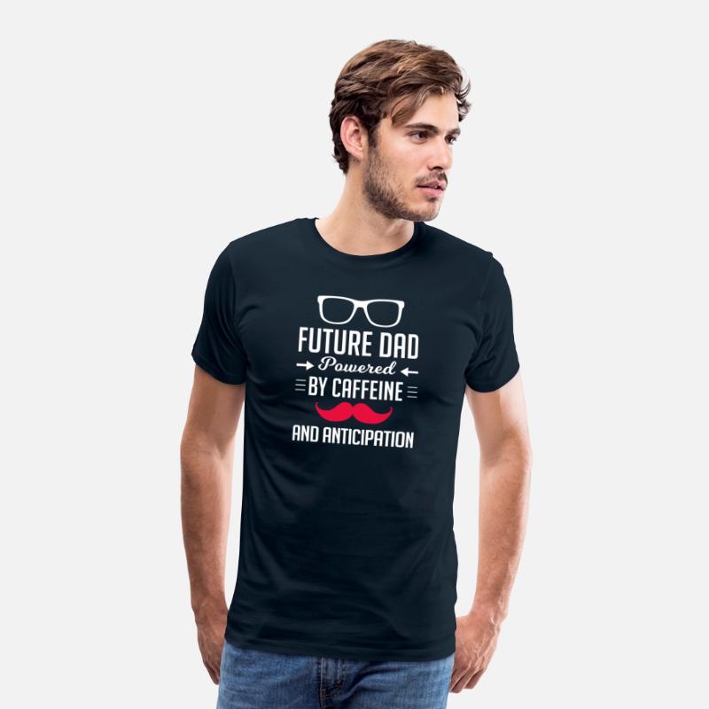 Funny Dad Future Dad Powered