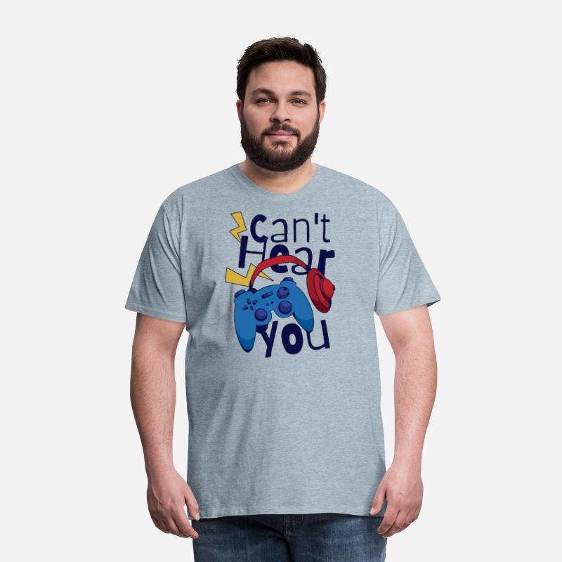 Funny Gamer Headset And Controller Can't Hear You