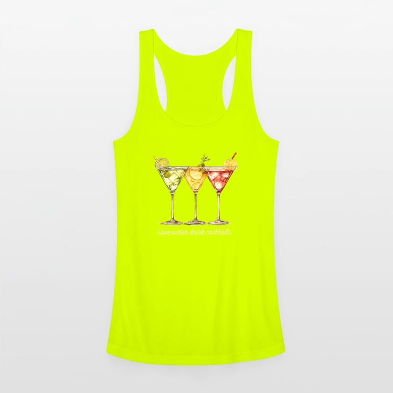 Funny Saying Save Water Drink Cocktails