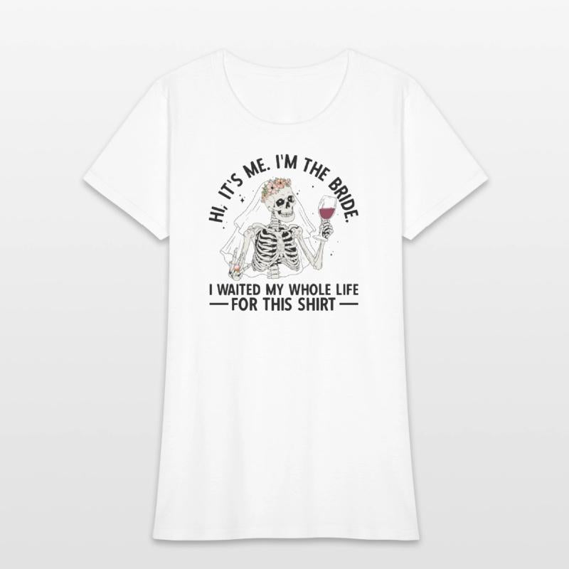 Funny Skeleton Bride Finally getting Married Shirt