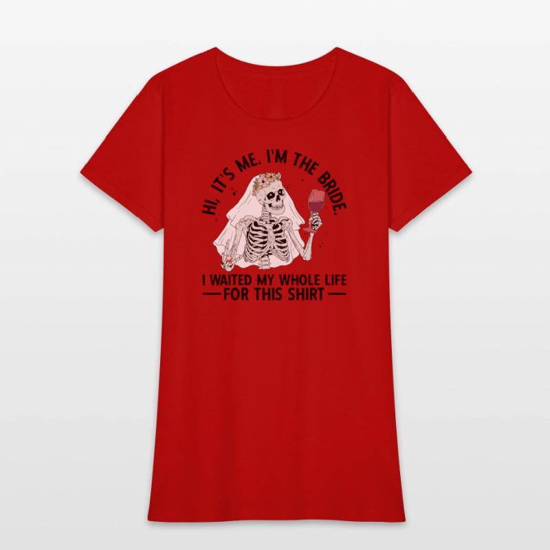 Funny Skeleton Bride Finally getting Married Shirt