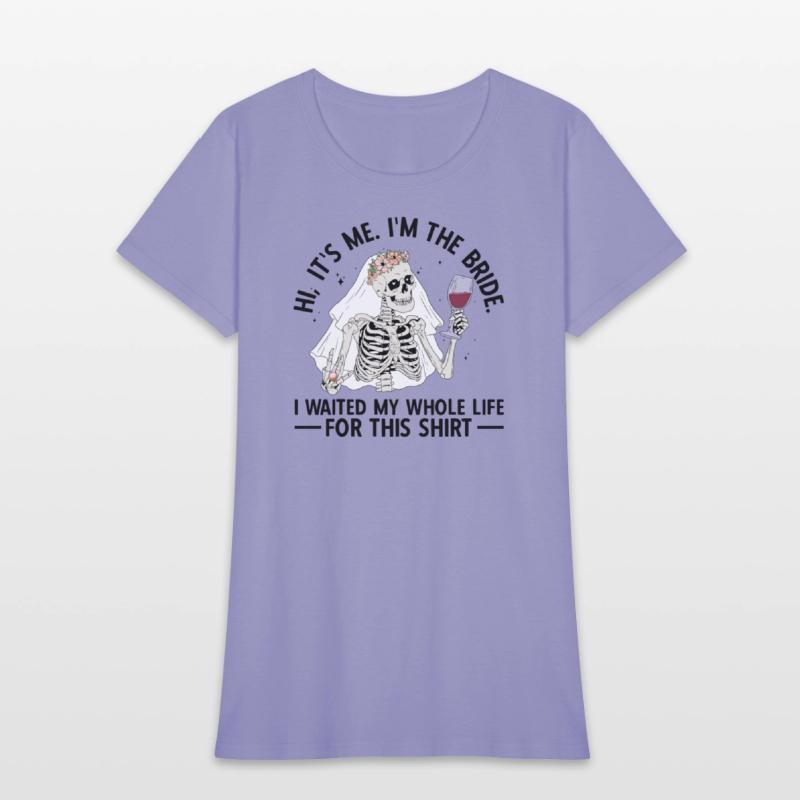Funny Skeleton Bride Finally getting Married Shirt