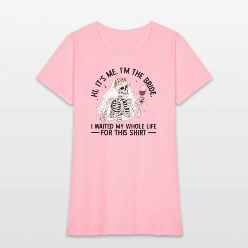 Funny Skeleton Bride Finally getting Married Shirt