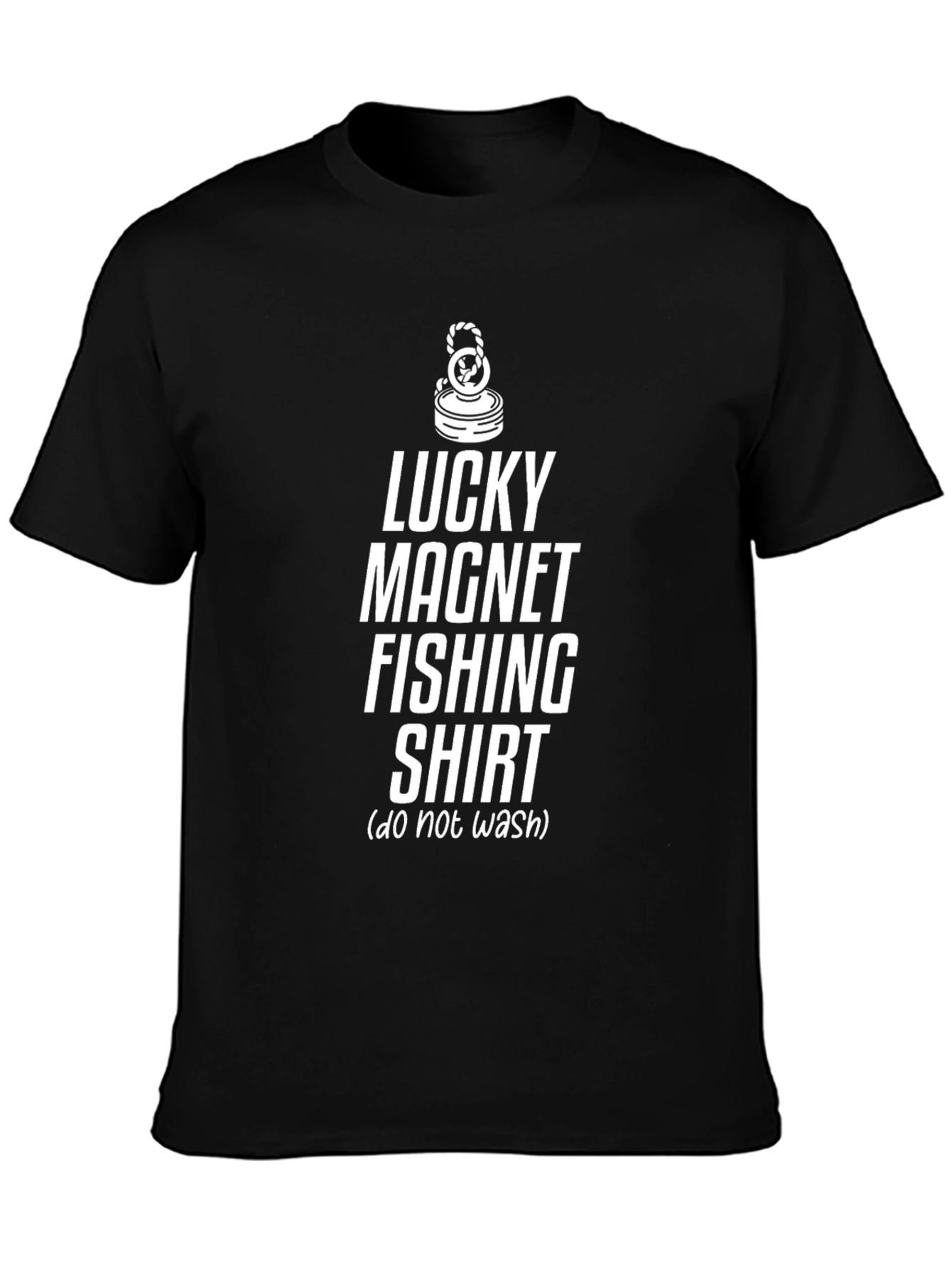 Lucky Magnet Fishing Shirt - Novelty Tee