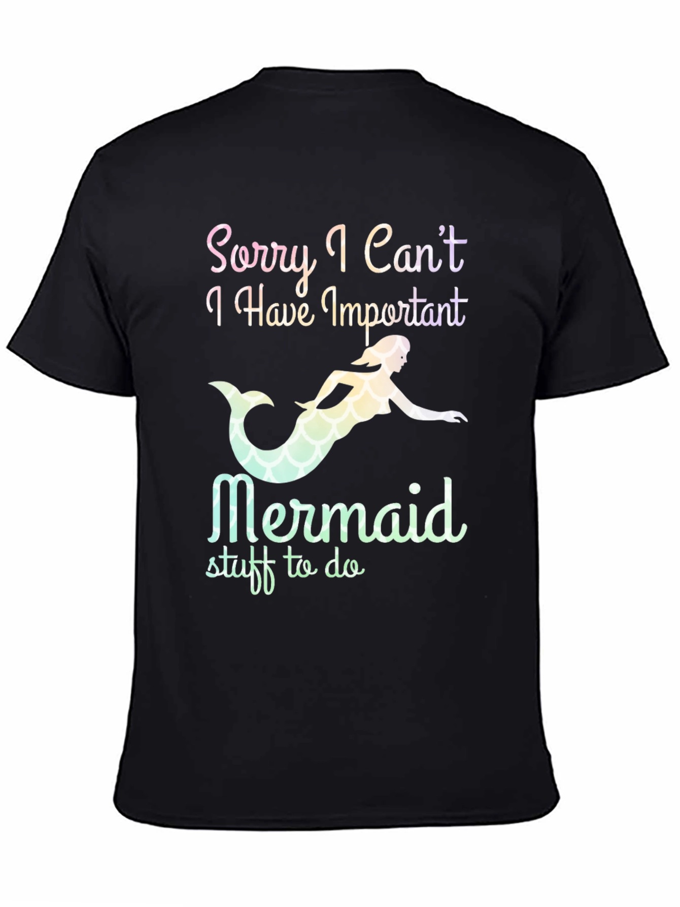 Mermaid Graphic T-Shirt - Funny Novelty Tee