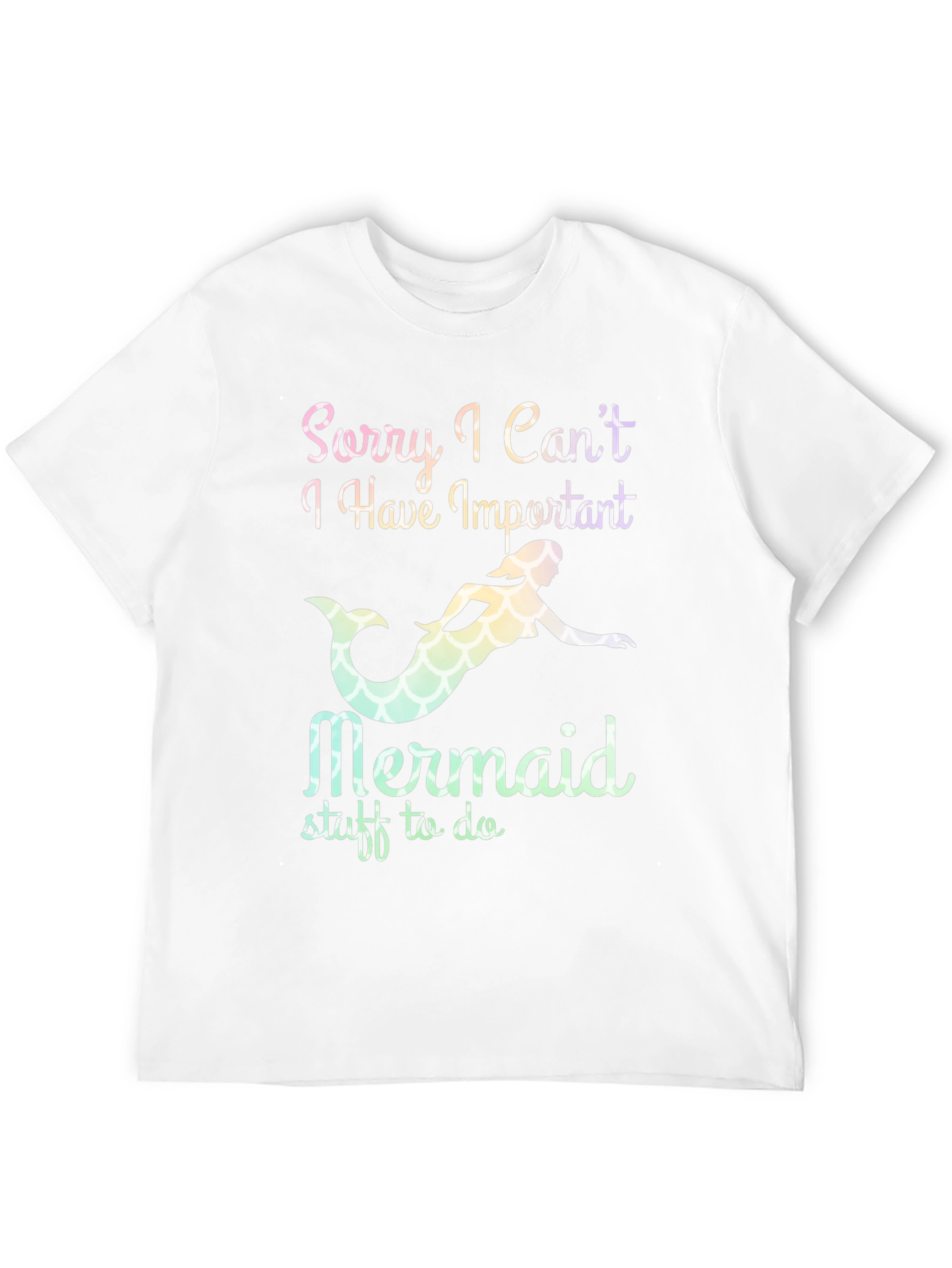 Mermaid Graphic T-Shirt - Funny Novelty Tee