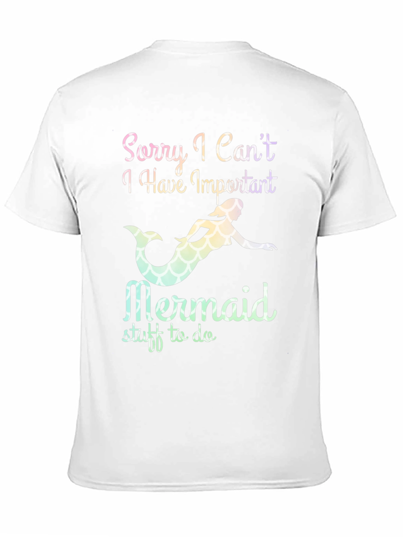 Mermaid Graphic T-Shirt - Funny Novelty Tee
