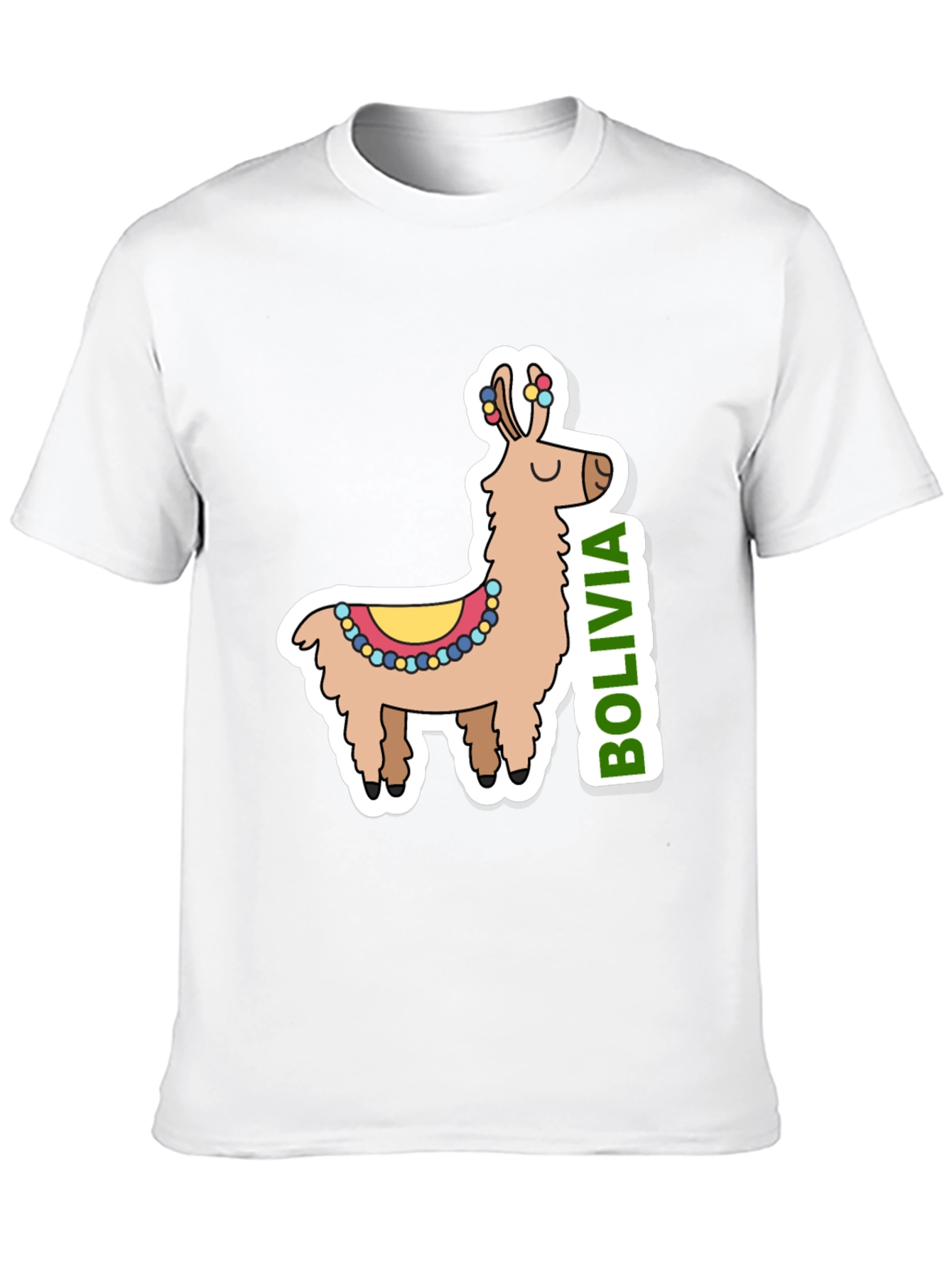 Bolivia Llama T-Shirt - Fun & Stylish