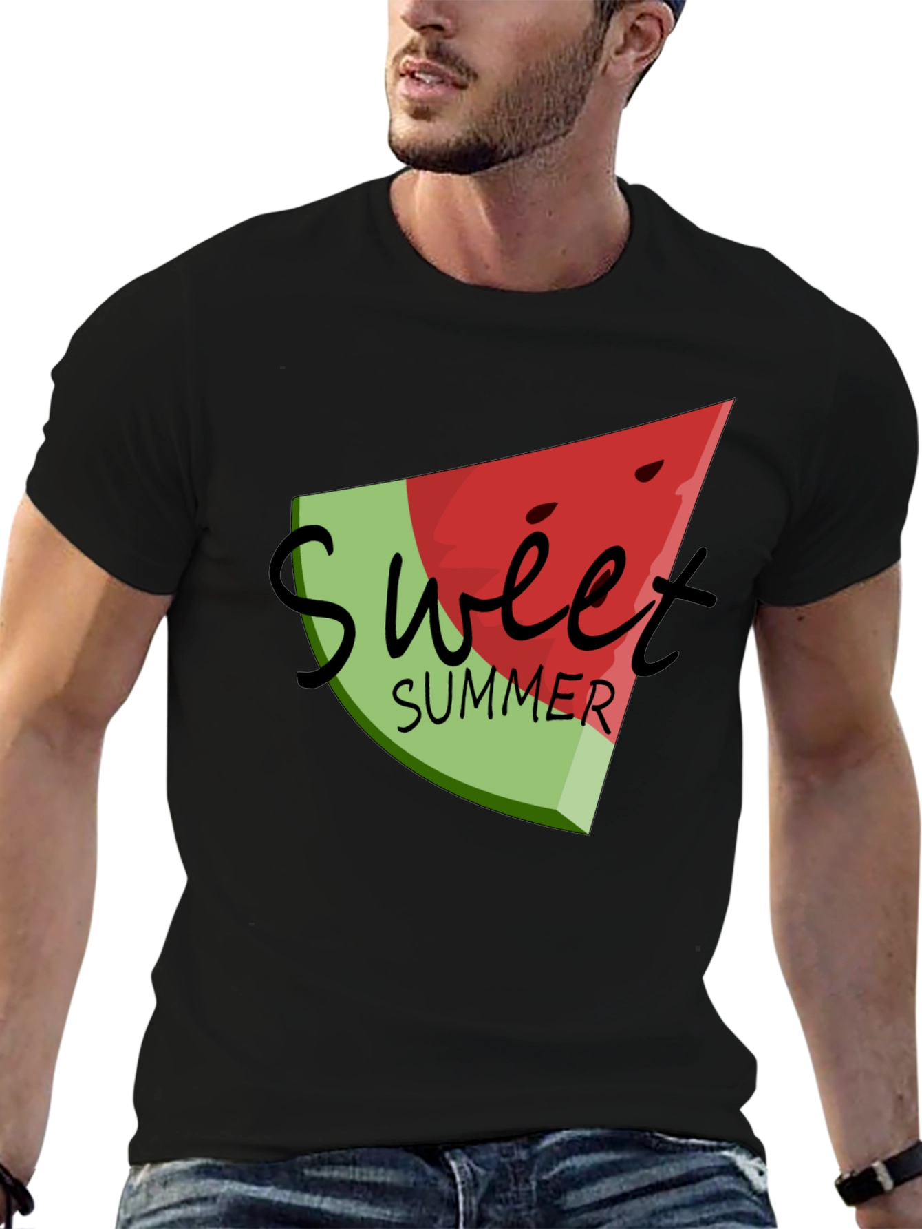 Sweet Summer Watermelon Graphic Tee