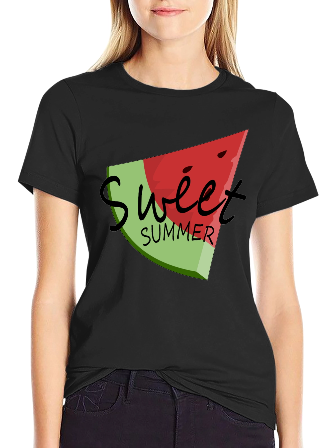 Sweet Summer Watermelon Graphic Tee