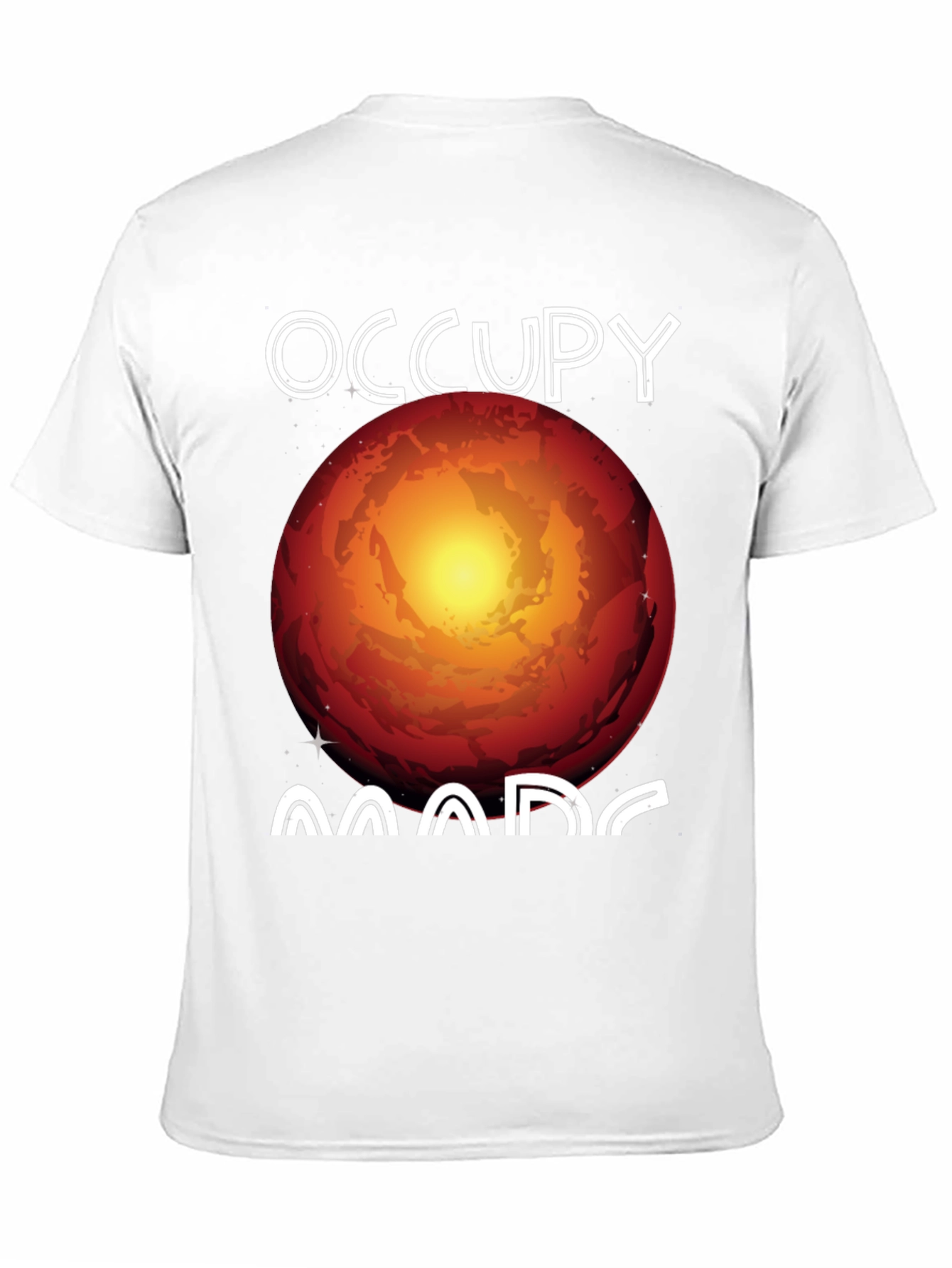 Occupy Mars Graphic T-Shirt - Space Exploration Tee