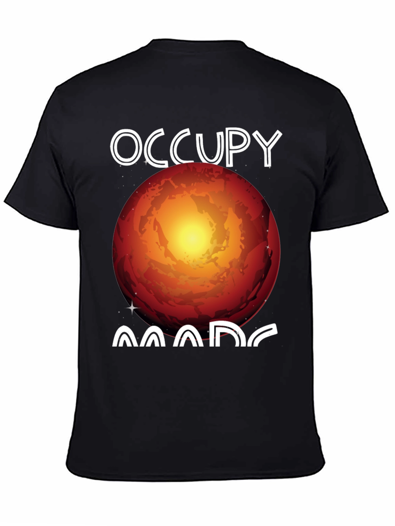 Occupy Mars Graphic T-Shirt - Space Exploration Tee