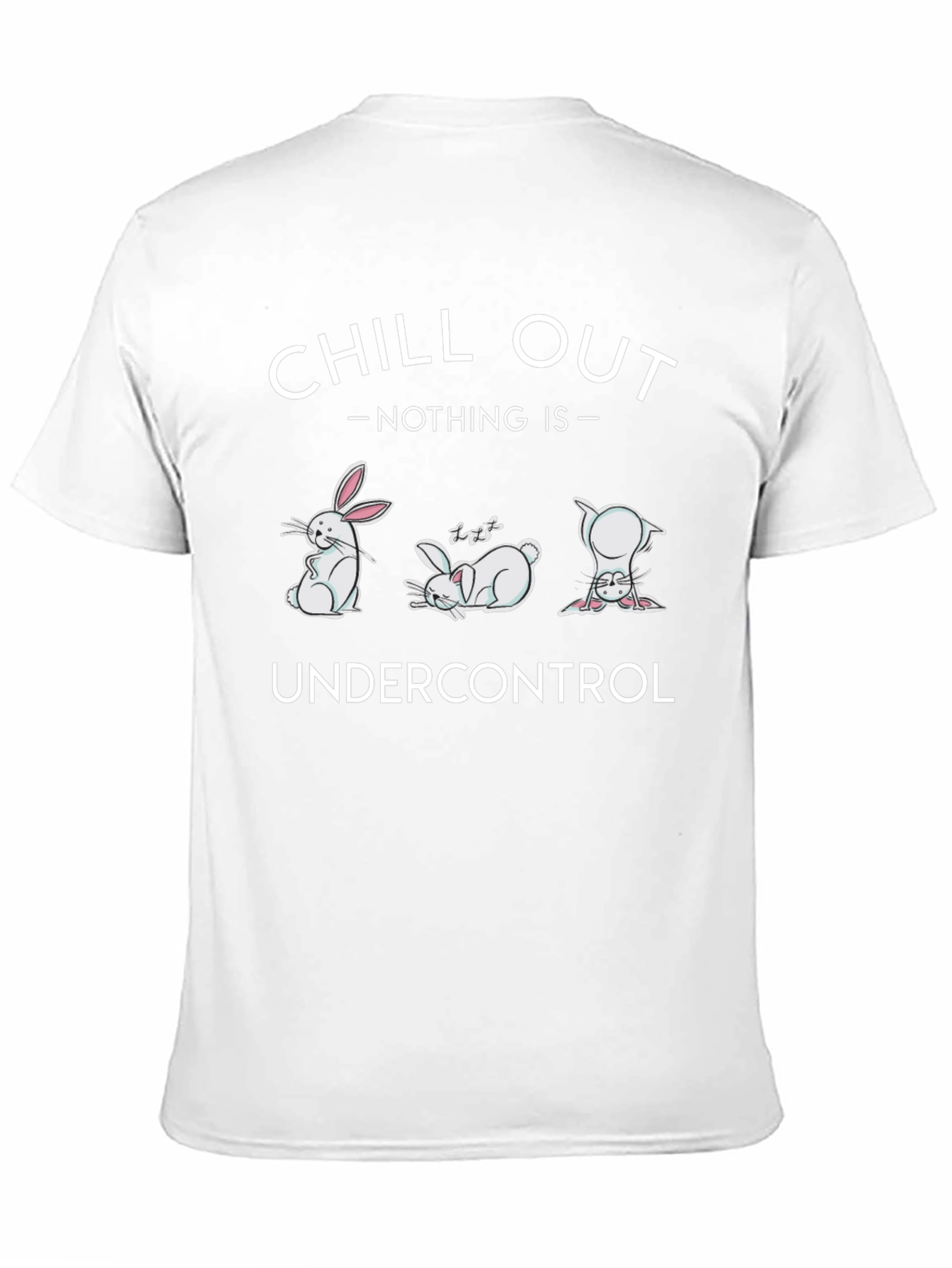 Chill Out T-Shirt Funny Bunny Graphic Tee