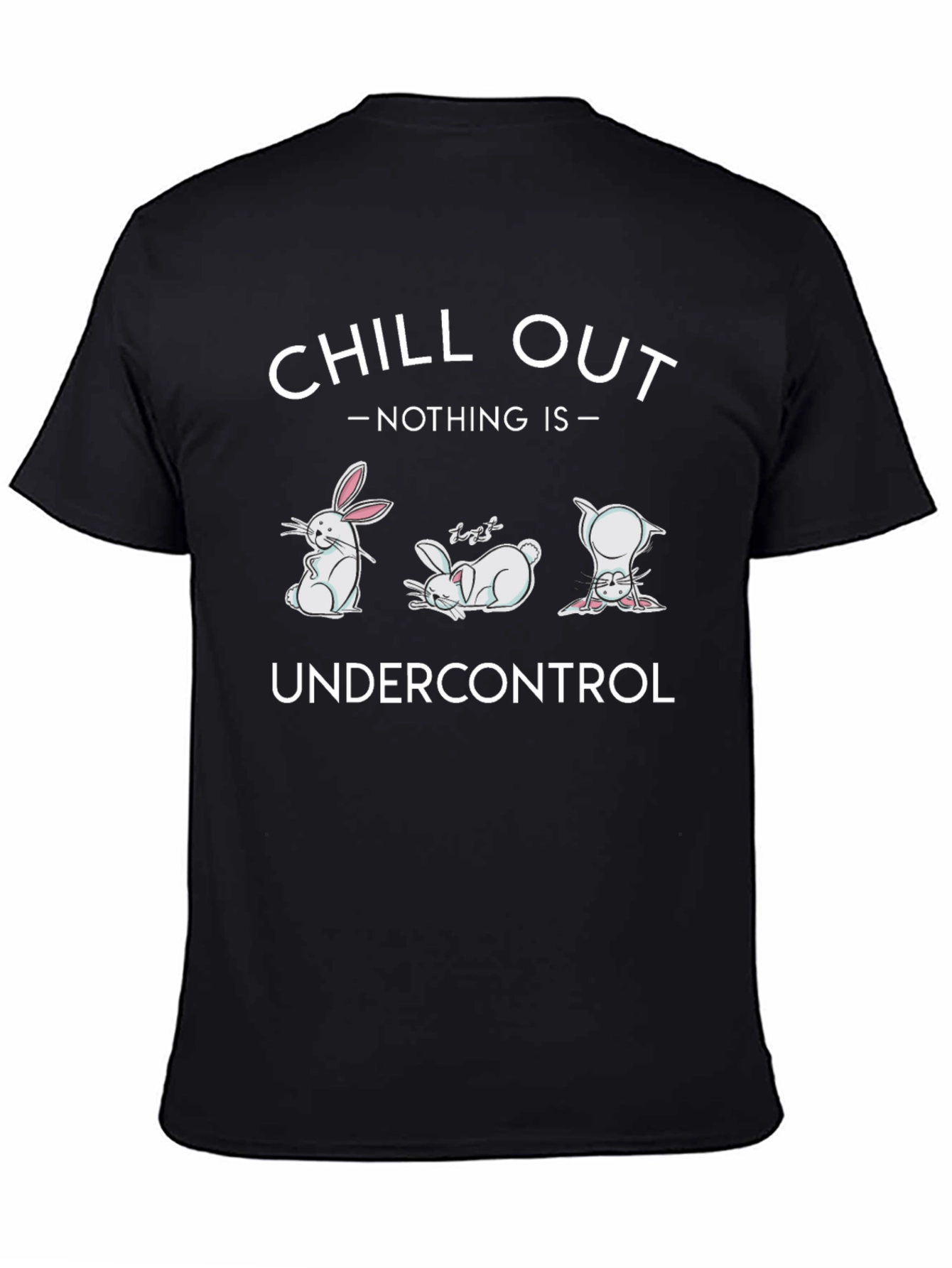 Chill Out T-Shirt Funny Bunny Graphic Tee