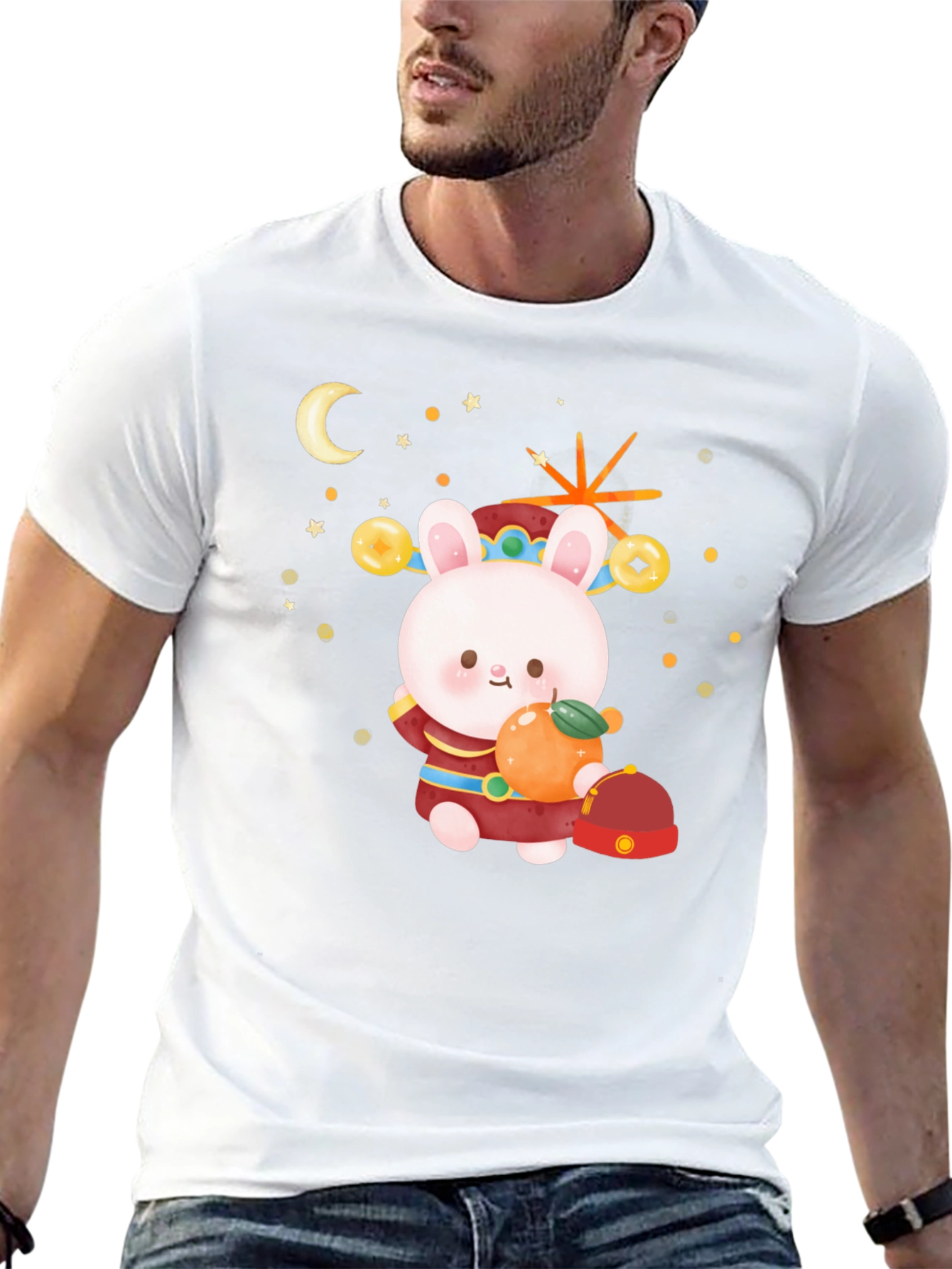 Lunar New Year Rabbit Graphic Tee