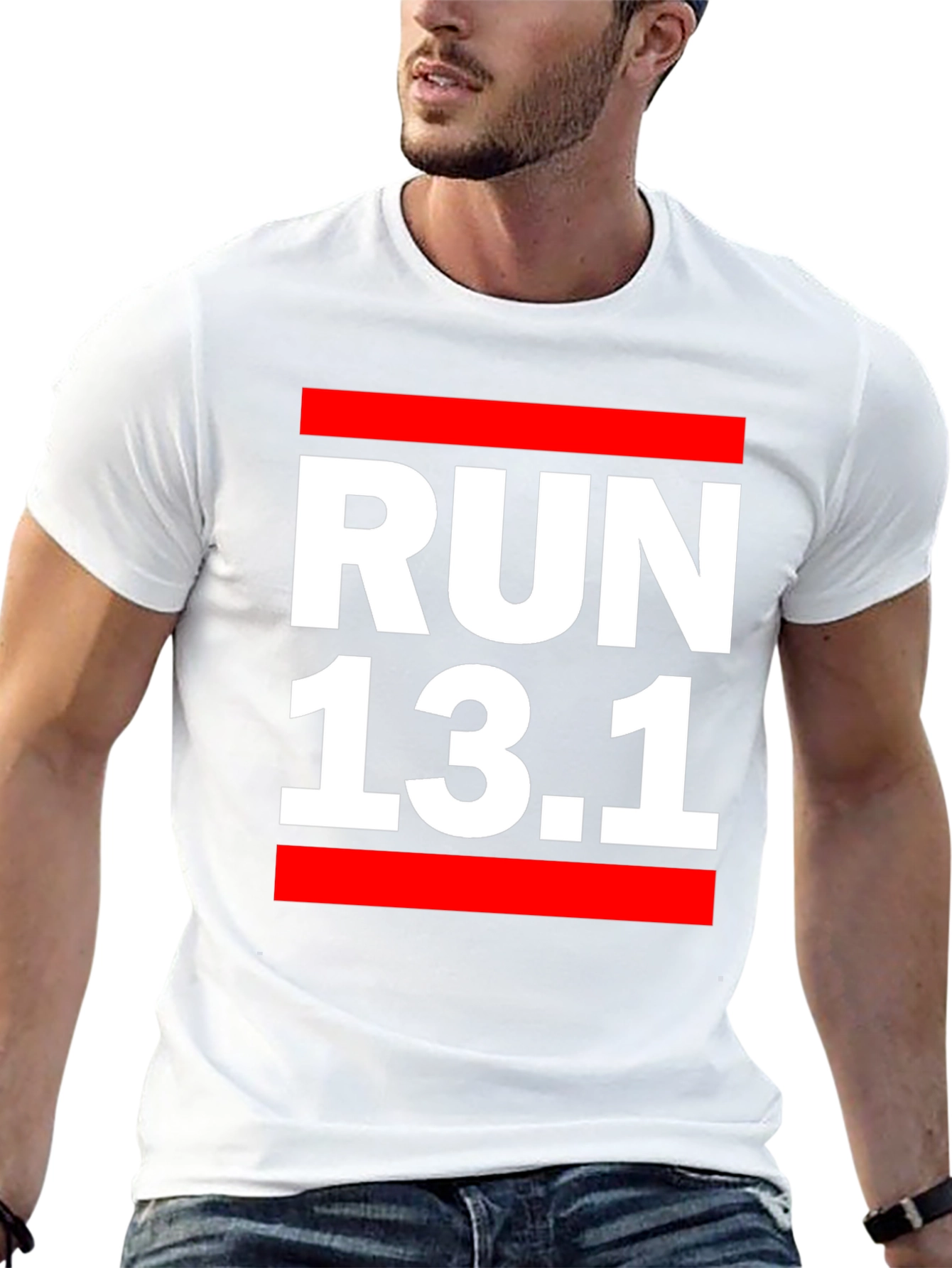 Run 13.1 T-Shirt - Half Marathon Runner Tee