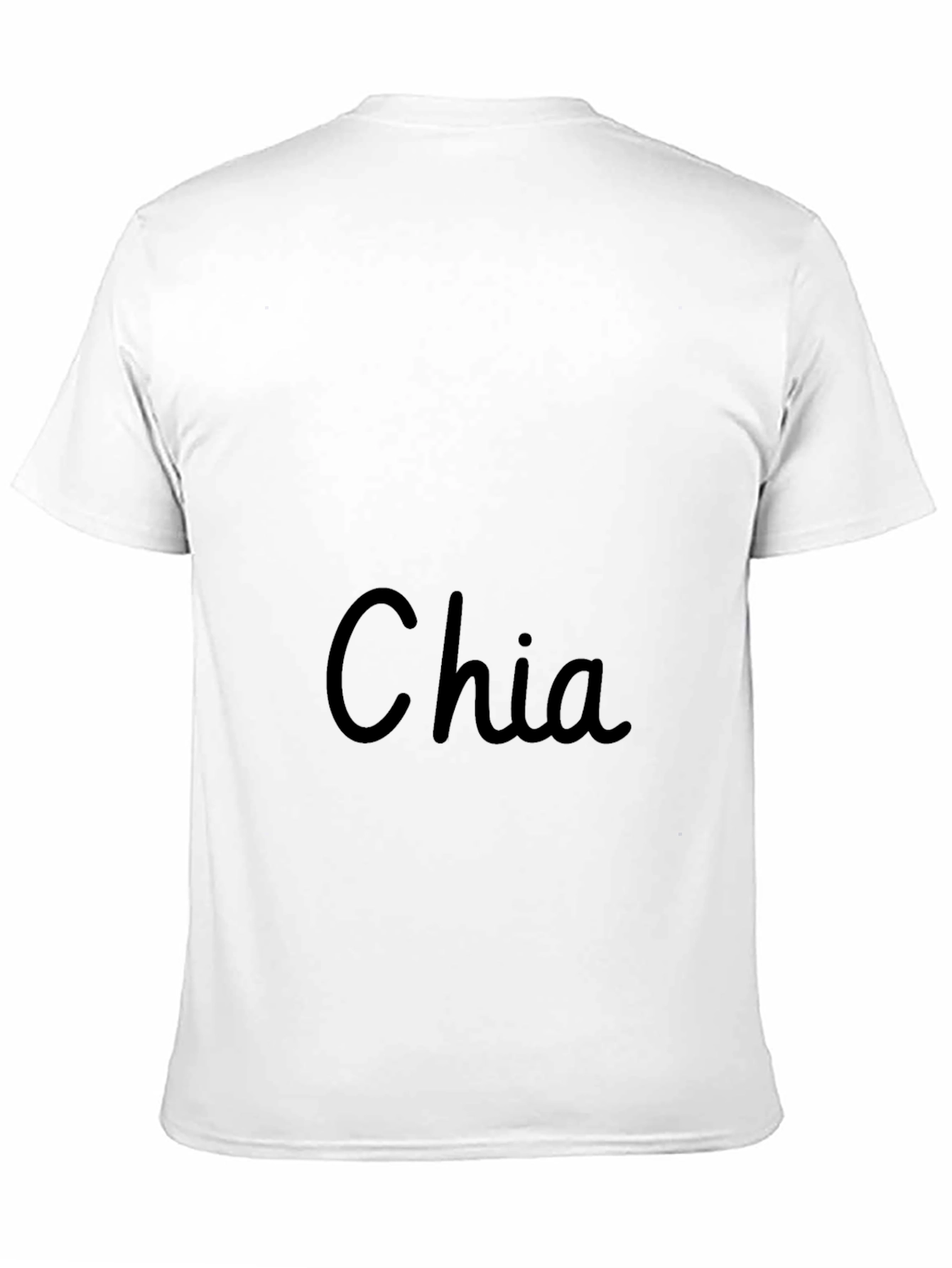Chia Black T-Shirt - Soft Cotton Blend