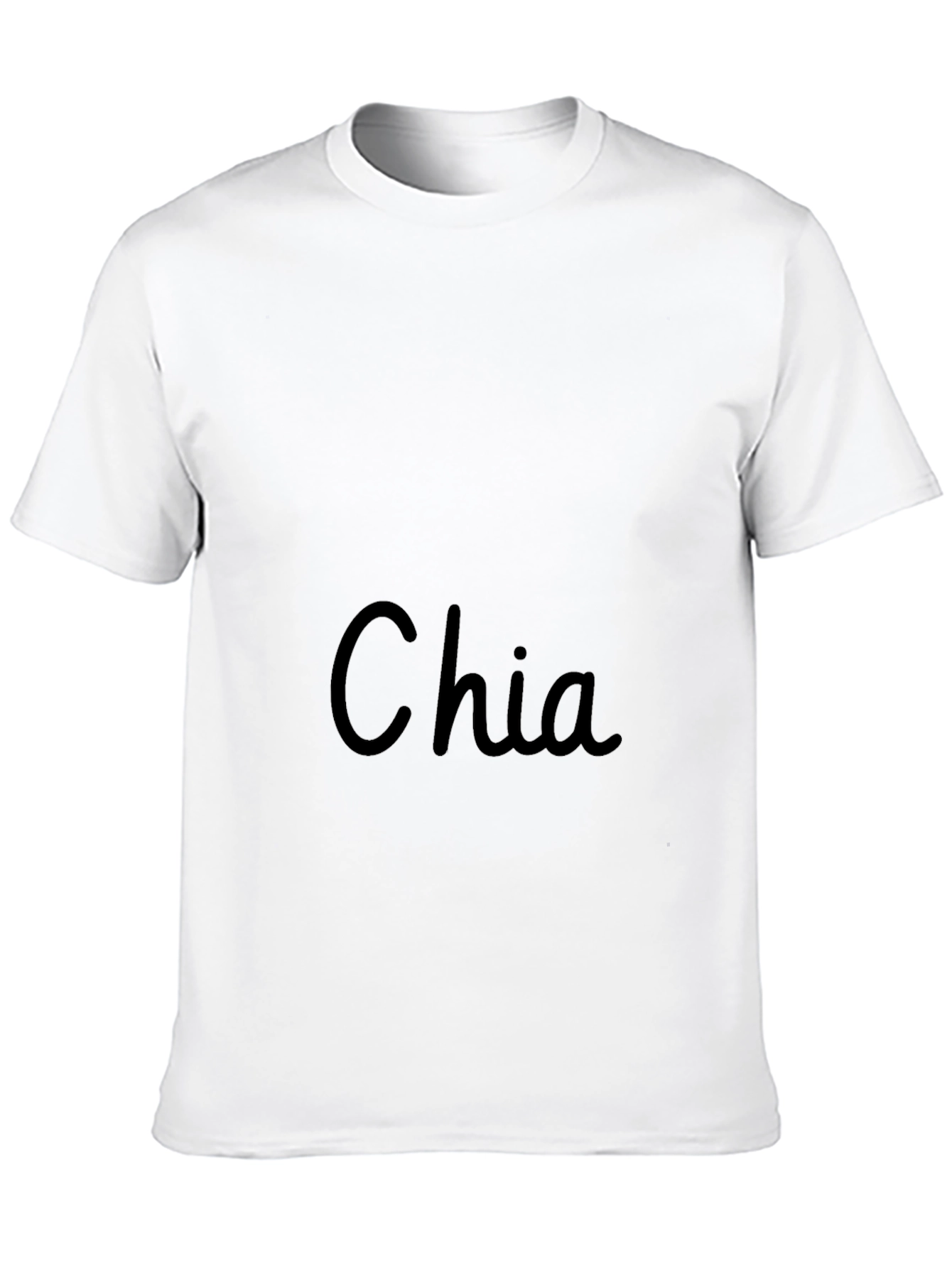 Chia Black T-Shirt - Soft Cotton Blend