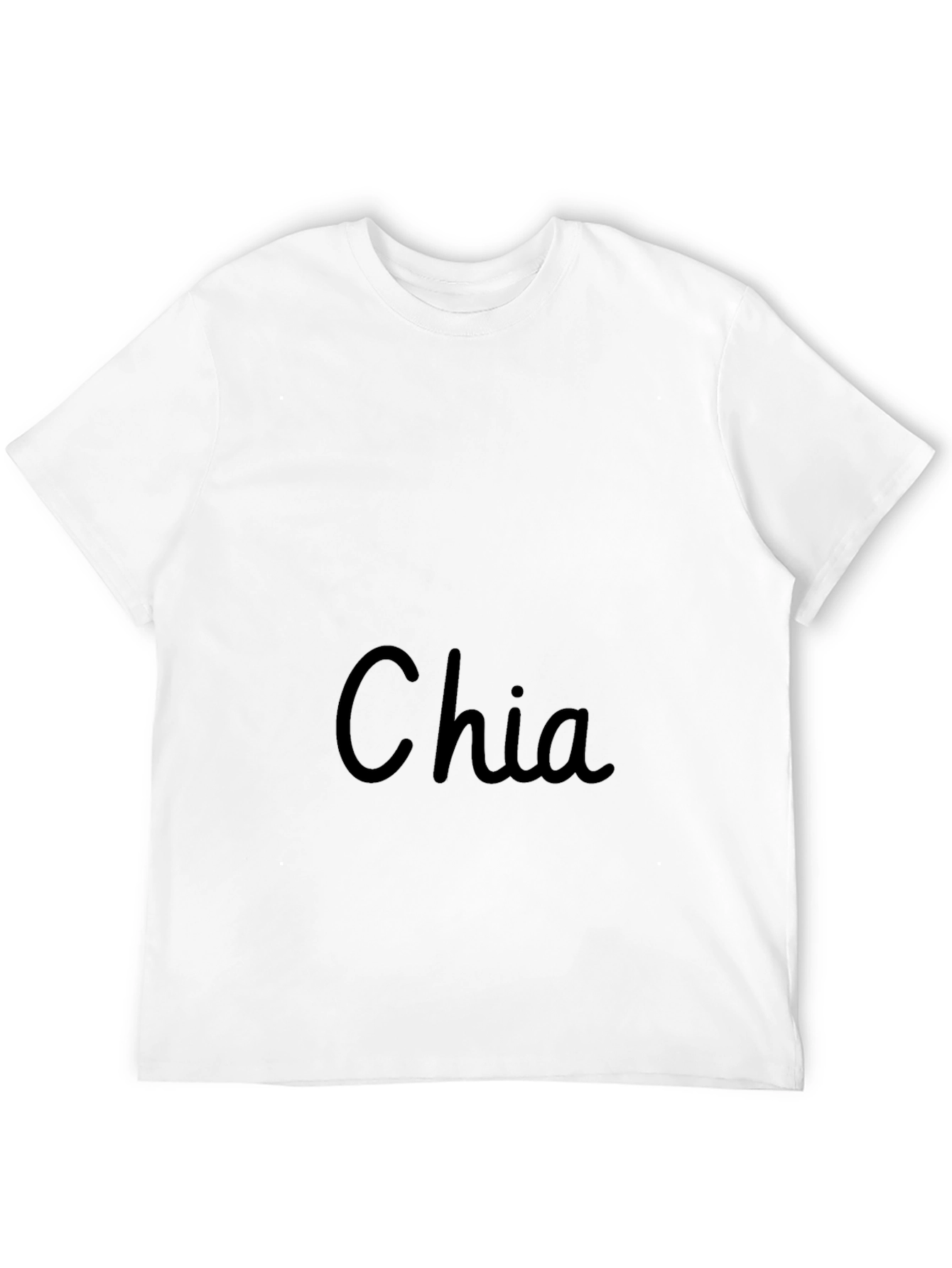 Chia Black T-Shirt - Soft Cotton Blend