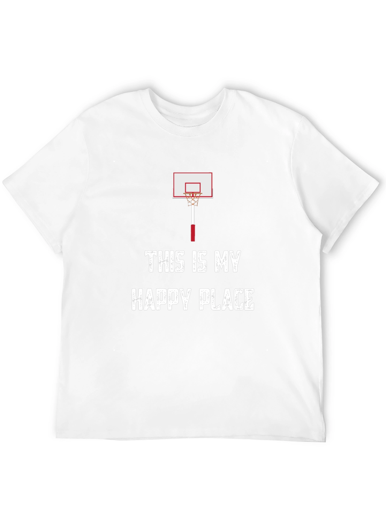 Basketball Happy Place Graphic T-Shirt