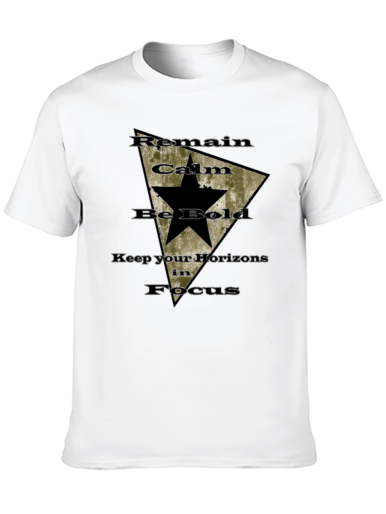 Remain Calm Be Bold Graphic Tee