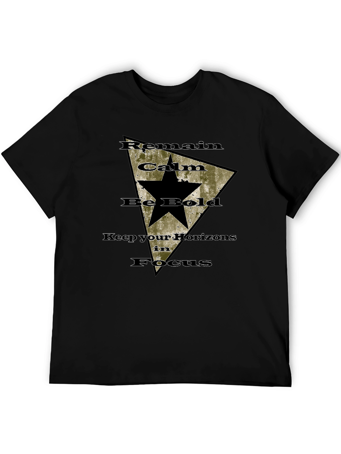 Remain Calm Be Bold Graphic Tee